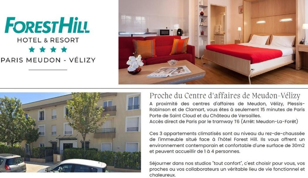 Hôtel Forest Hill Meudon Velizy Quarto foto